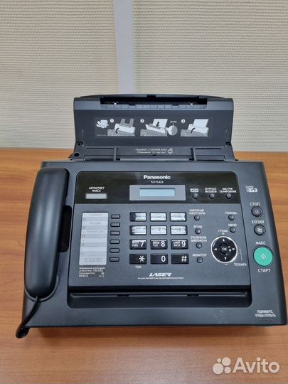 Факс/Копир/Телефон/ Panasonic KX-FL423RU-B бу