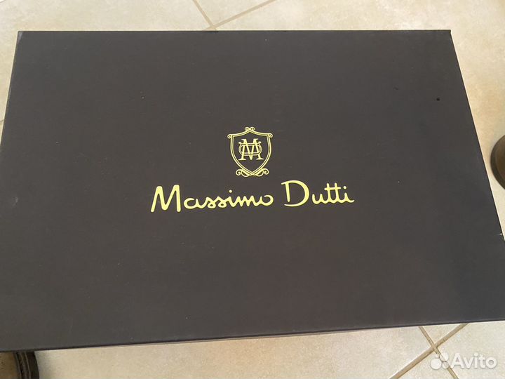 Massimo dutti ботинки мужские