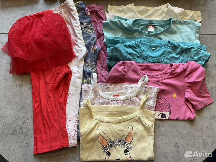 Детская одежда для девочки пакетом 98-104
