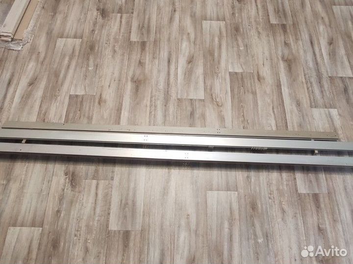 Гардины, карниз алюминиевый