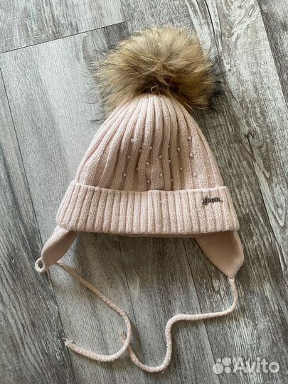 Шапка зимняя для девочки 50 52