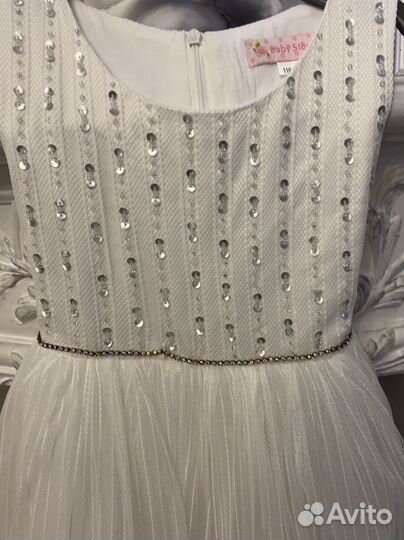 Шикарное платье на новый год 116-122