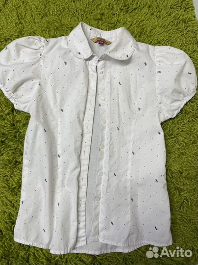 Блузка белая, 128р