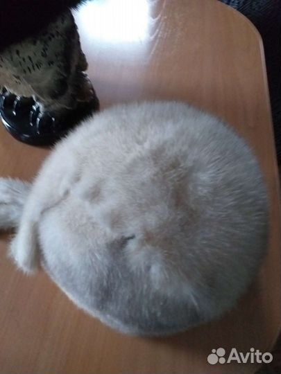 Шапка норковая женская