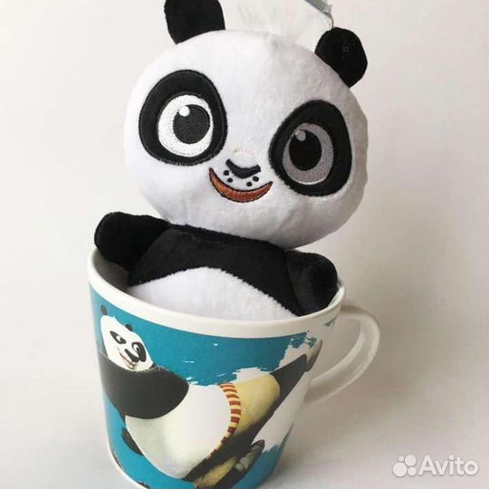 Игрушка в кружке Громгильда, Лев, Панда, Пингвин