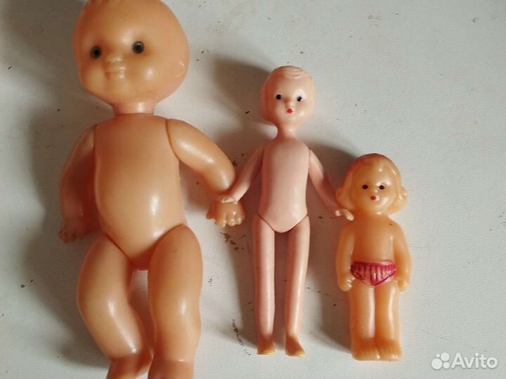 Пупсы СССР и фарфоровые куколки