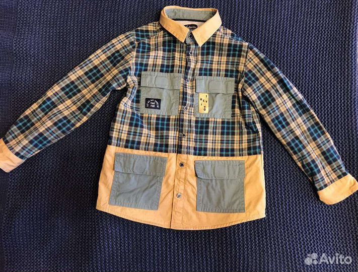 Рубашка для мальчика 122