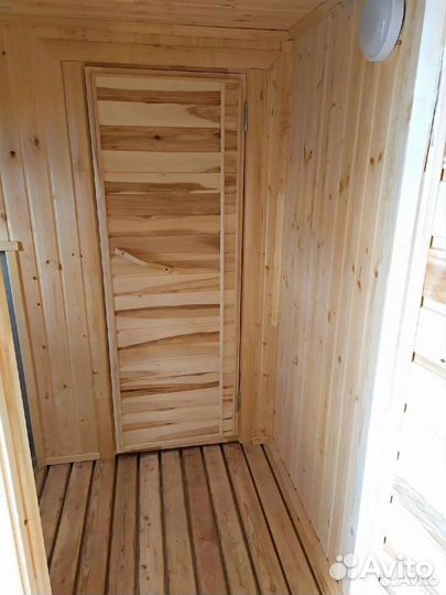 Дверь банная глухая 1900х700мм липа сорт 2