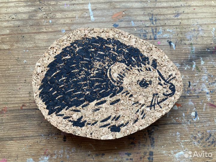 Штамп для творчества ежик