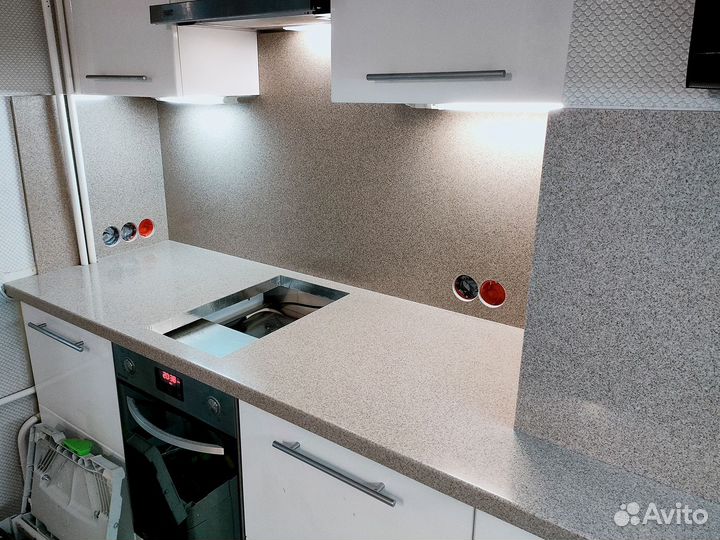 Столешница из искусственного камня м2