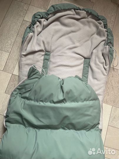 Зимний комбинезон с конвертом 56-62