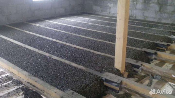 Утеплитель стен полистеролбетон Крошка пенопласта