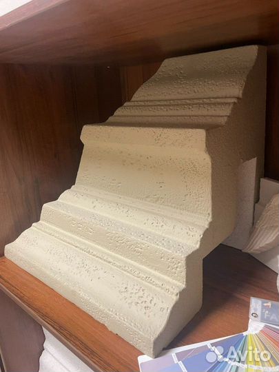 Фасадный декор карниз