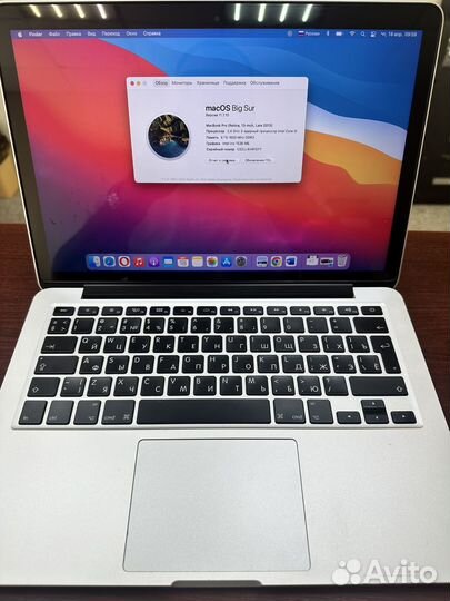 Macbook Pro 13 late 2013 8gb, 512ssd