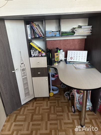 Детская кровать чердак