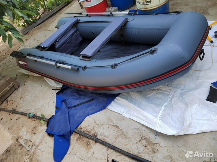 Лодка Хантер 330А с мотором Тарпон 5