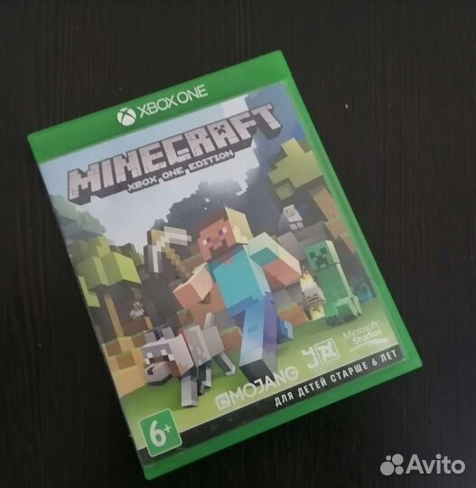 Диск на xbox one Майнкрафт