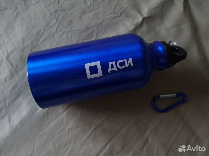 Фляга бутылка алюминиевая для воды