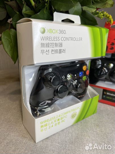 Геймпад Xbox 360 беспроодной для пк Windows