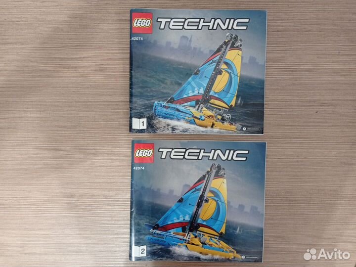 Lego technic гоночная яхта 42074 оригинал