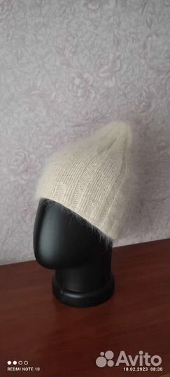 Шапка и снуд из пуха норки