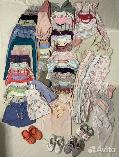 Детские вещи пакетом на девочку 92 Бронь