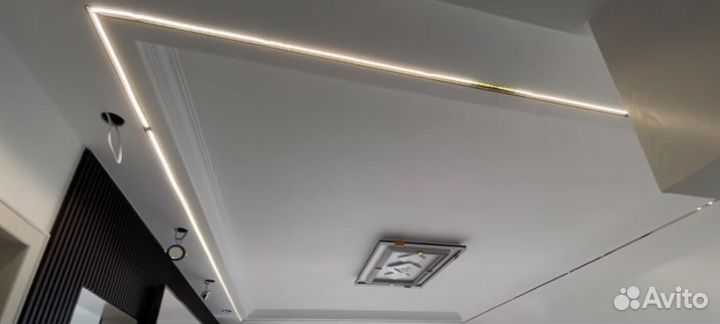 Электрик Установка светодиодной ленты Светильников