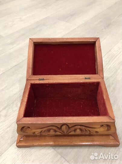 Шкатулка деревянная СССР