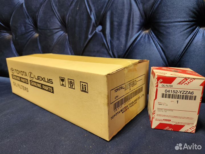 Фильтр масляный Toyota 04152-yzza6