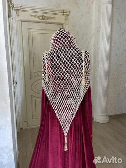 Вязаная косынка/платок