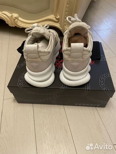 Кроссовки versace chain reaction