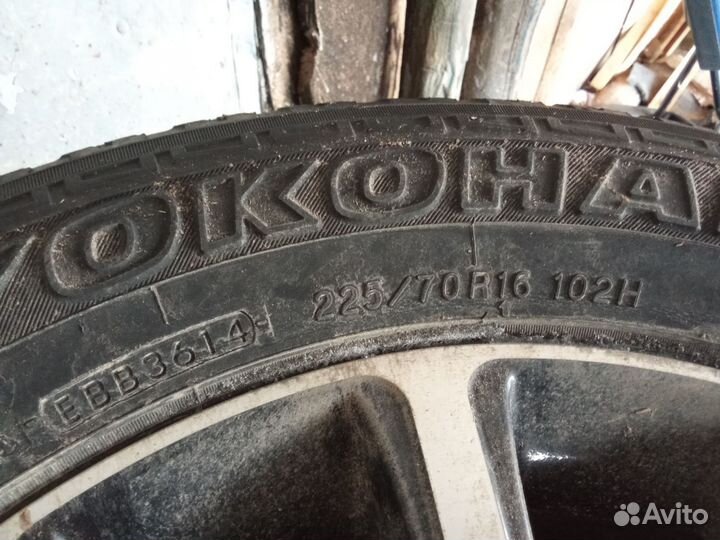 Колёса летние 16 225-70 на литье