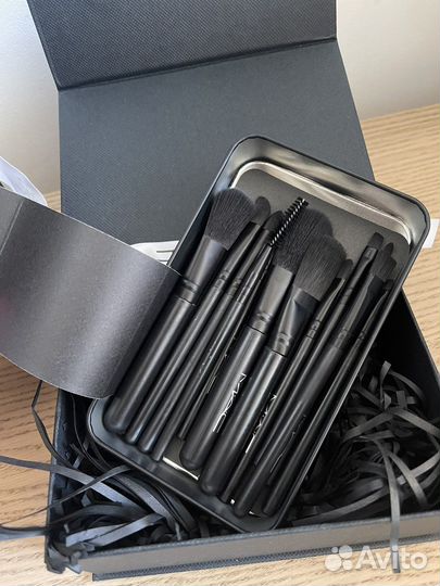 Набор кистей для макияжа mac 12 штук