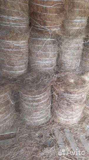 Сено для мульчирования в мини рулонах 2023 г