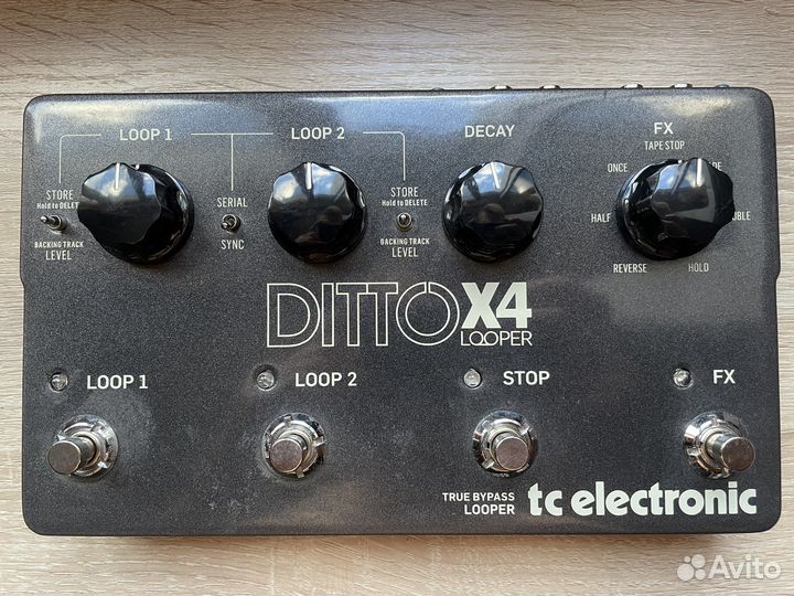 TC electronic ditto looper x4