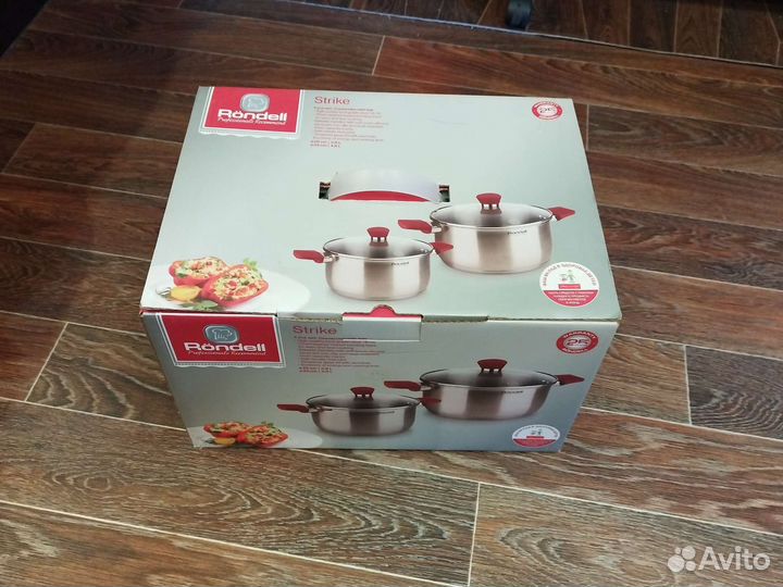 Набор посуды Rondell Strike RDS-816, 4 предмета