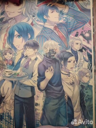 Плакаты постеры аниме