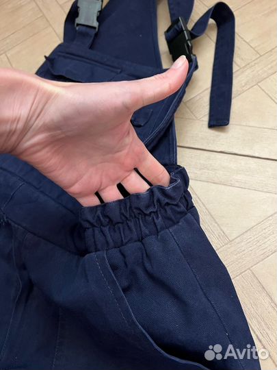 Полукомбинезон рабочий хб утепленный 50 52