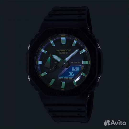 Мужские часы Casio G-shock GA-2100RC-1A