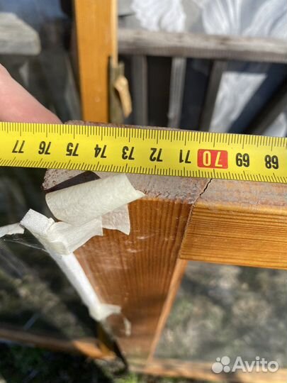 Деревянные окна бу со стеклами