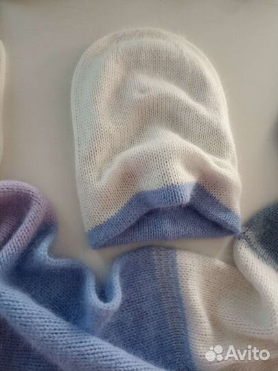 Зимняя шапка из пуха норки