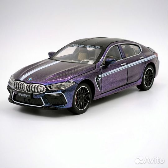 Машина металлическая BMW M8 Свет/Звук