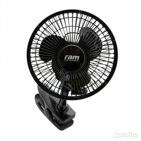 Вентилятор на клипсе 180mm RAM для гроутента