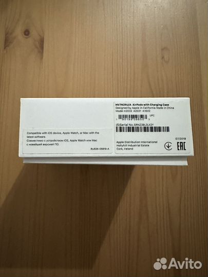 Наушники AirPods 2