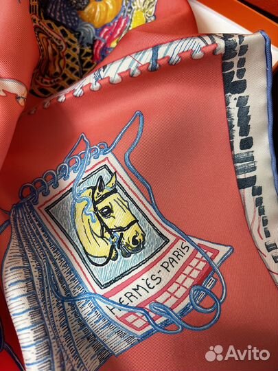 Платок Hermes Оригинал Шелк Новый