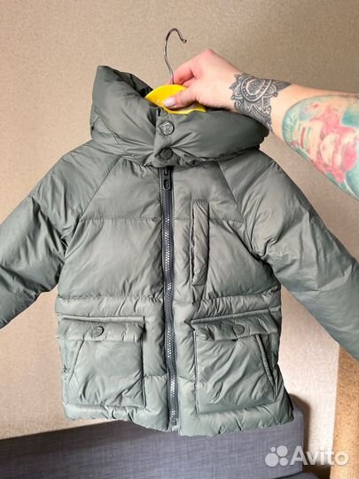 Пуховик zara детский