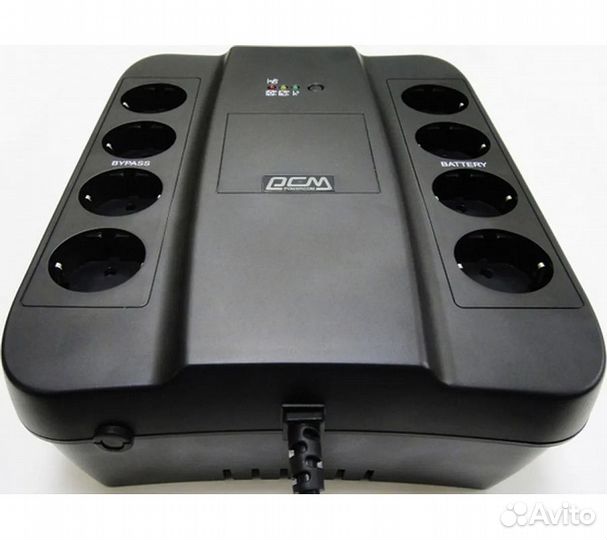 Ибп Powercom Spider SPD-650N 390Вт 650ва, черный