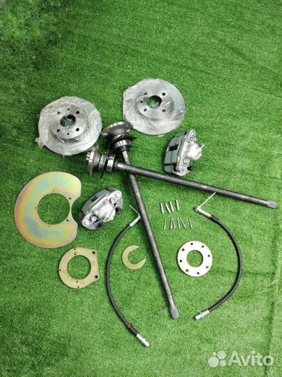 Комплект задних дисковых тормозов на классику