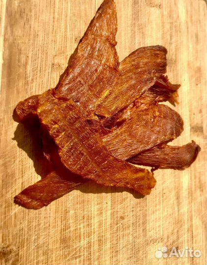 Мясные чипсы джерки вяленое мясо