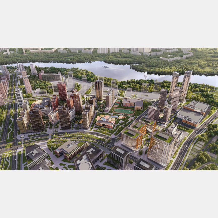 2-к. квартира, 66,7 м², 18/39 эт.